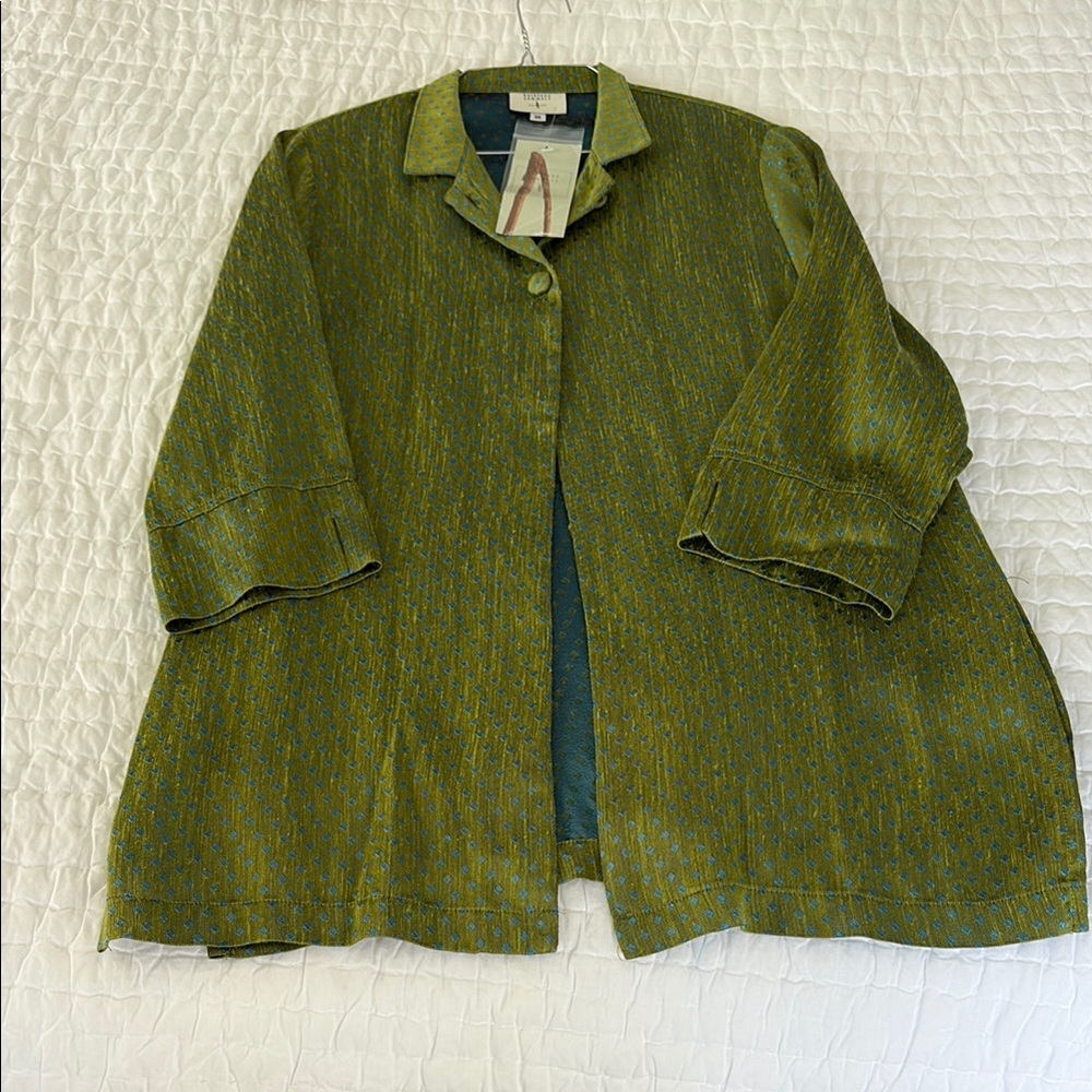 Elegant Green Women's Jacket Kathleen Sommers NWT small
